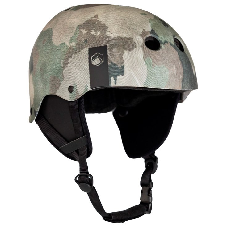 Liquid Force Casque Nautique Flash Canvas Camo Présentation