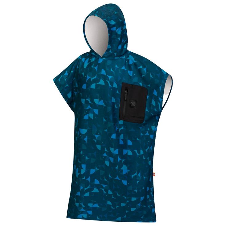 After Essentials Poncho Surf Tech Pocket Series Blue Star Présentation
