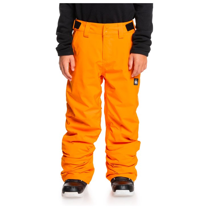 Quiksilver Pantalon Ski Estate Youth Orange Pepper Présentation