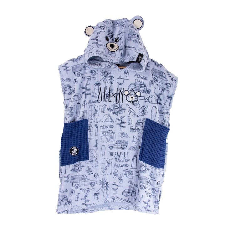 All-In Poncho Surf Poncho Baby All-In Crew - Camping Sky Présentation