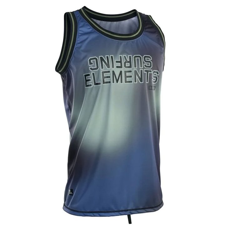 Ion Top Manches Courtes Wetshirt Basketball 2023 Blue Gradient Présentation