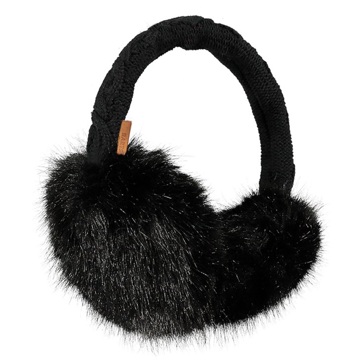 Barts Bonnet Fur Earmuffs Black Présentation