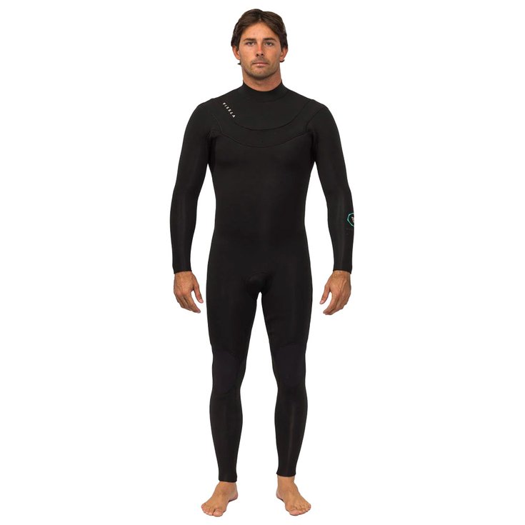 Vissla Combinaison Intégrale New Seas 3/2 V-Zip Black Présentation