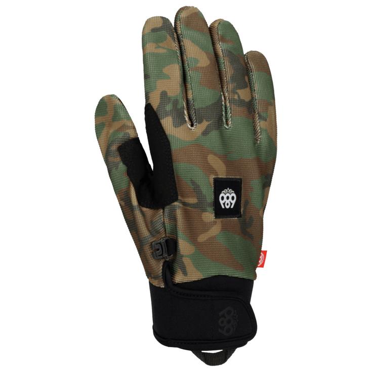 686 Gant Outlaw Pipe Glove Camo Présentation
