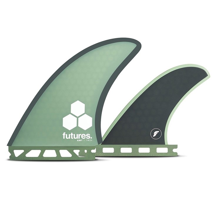 Futures Fins Ailerons Surf AMT Twin 2+1 - 3 Dérives Profil