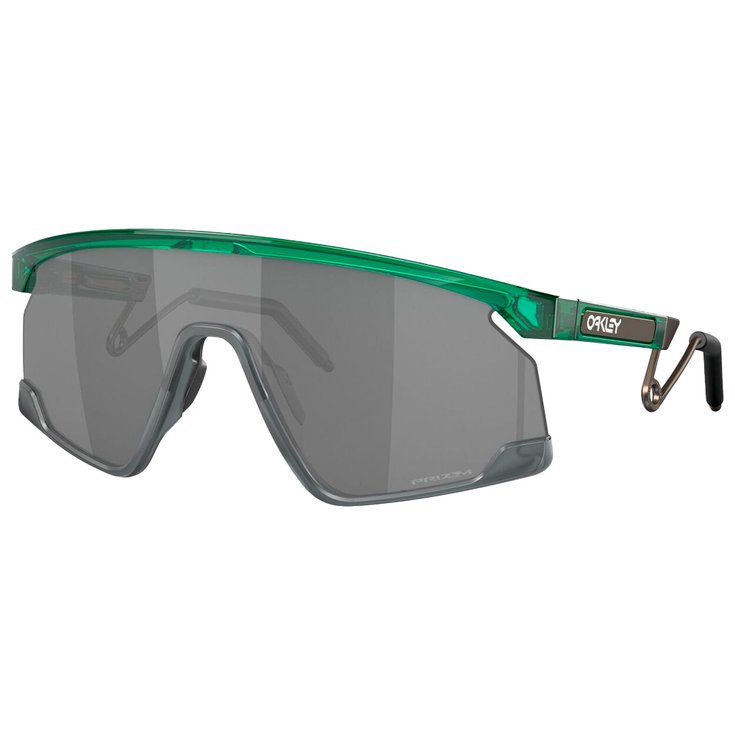 Oakley Lunettes de soleil Bxtr Metal Transparant Viridian Prizm Black Présentation