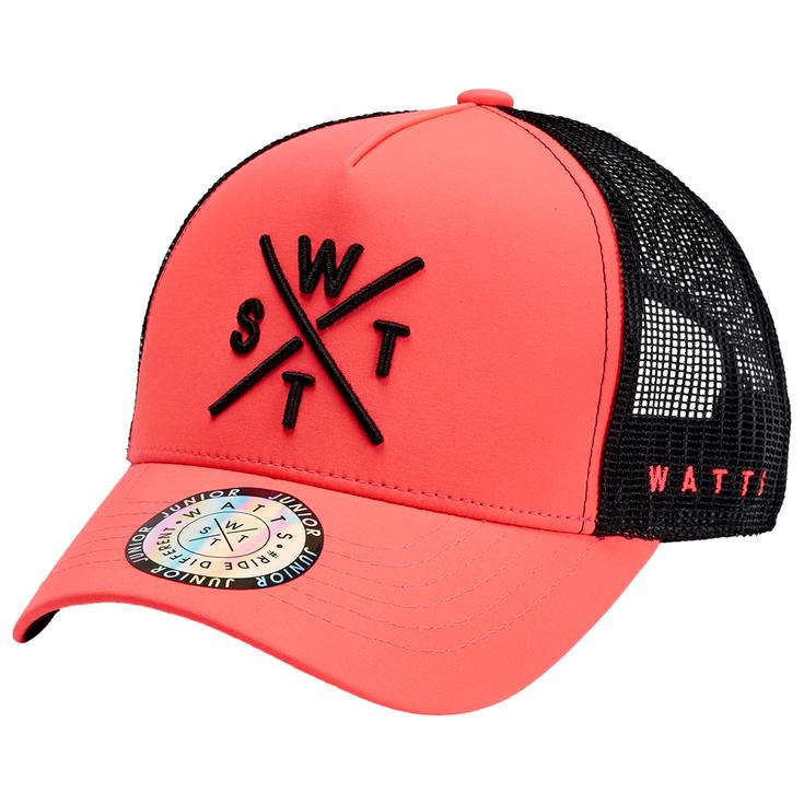 Watts Casquettes 2R-Tribe Junior Cap Rose Noir Présentation