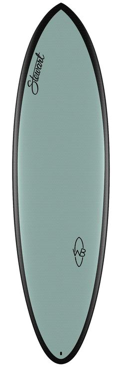 Stewart Planche Surf Hydrocush Wild Bill Sage Green Présentation