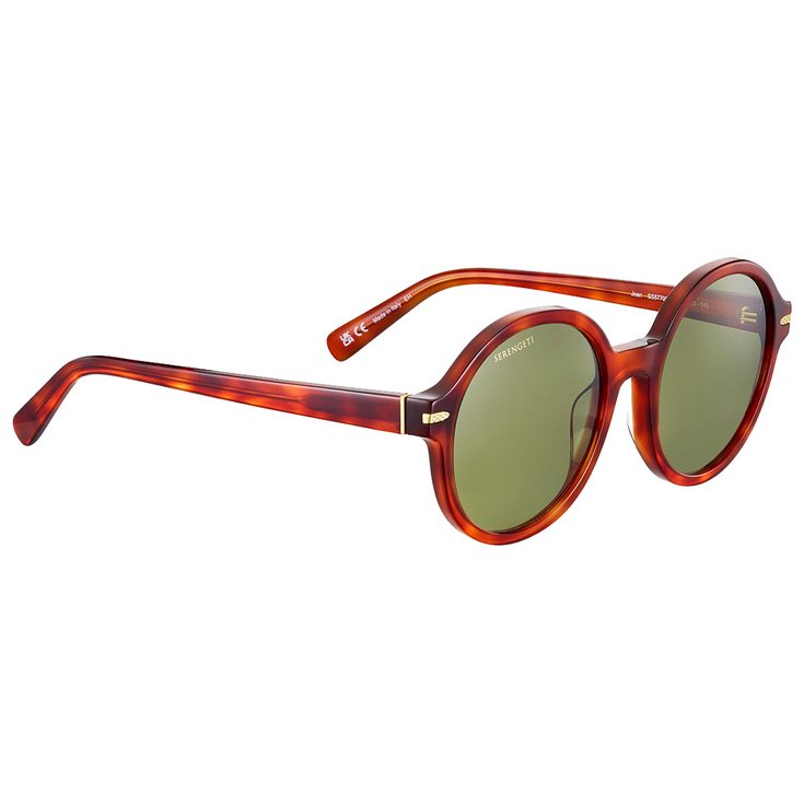 Serengeti Lunettes de soleil Joan Shiny Classic Havana Polarized 555nm Présentation