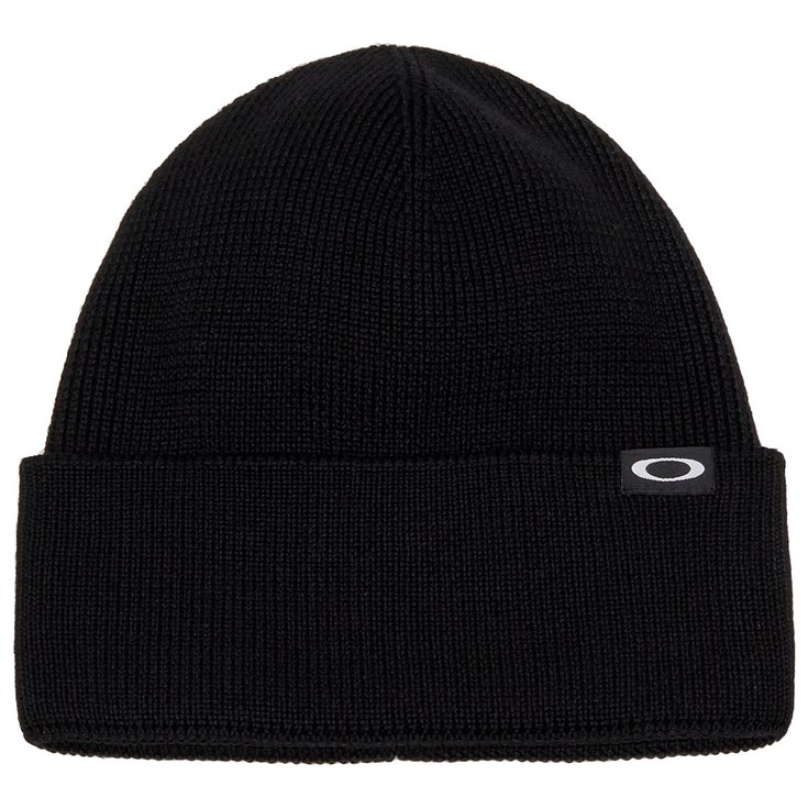 Oakley Bonnet Cuffed Ellipse Rc Beanie Blackout Présentation