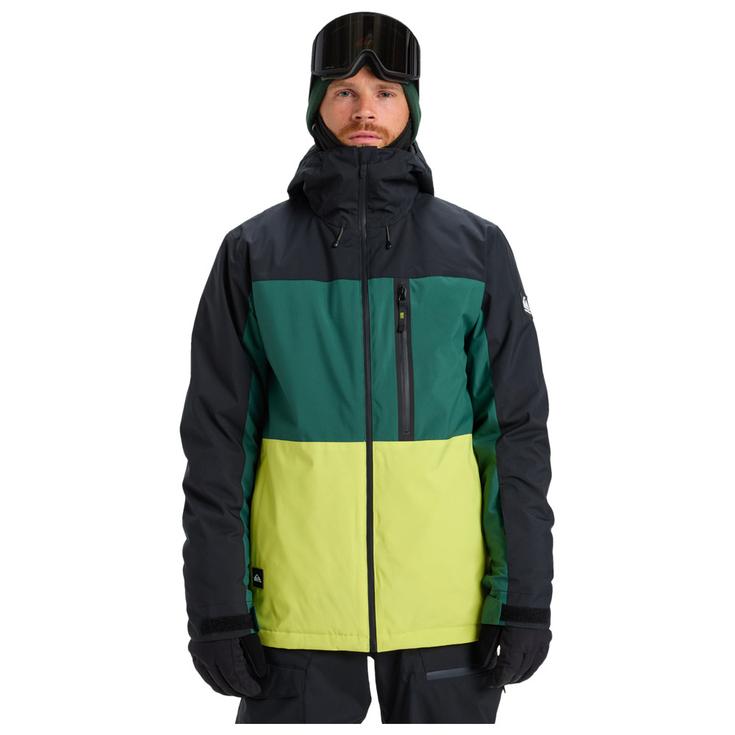 Quiksilver Blouson Ski Sycamore Block 20K Jacket True Black Présentation