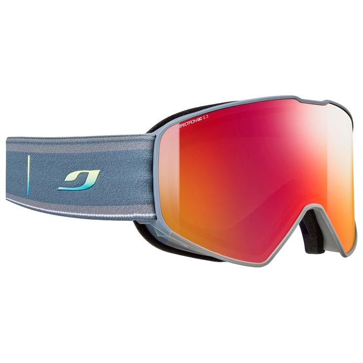 Julbo Masque de Ski Cyrius-X Bleu Foncé Gris Spectron 3 Glare Control Présentation