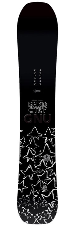 Gnu Planche Snowboard Banked Country Détail