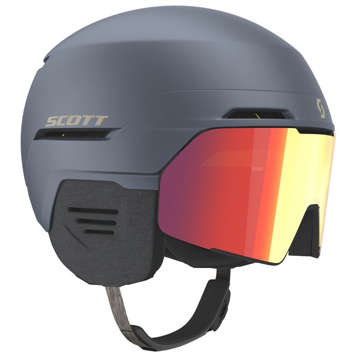 Scott Casque visière Blend Plus Ls Aspen Blue Présentation