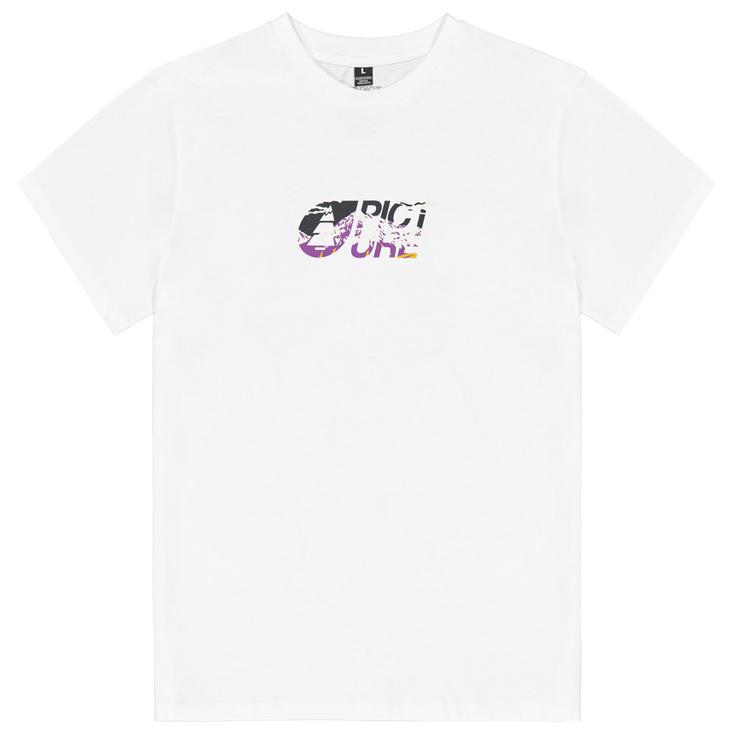 Picture Tee-shirt Basement Camo Natural White Présentation