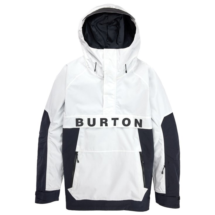 Burton Blouson Ski Frostner 2L Stout White True Black Présentation