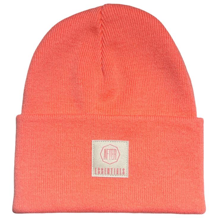 After Essentials Bonnet Spotted Beanie Coral Présentation