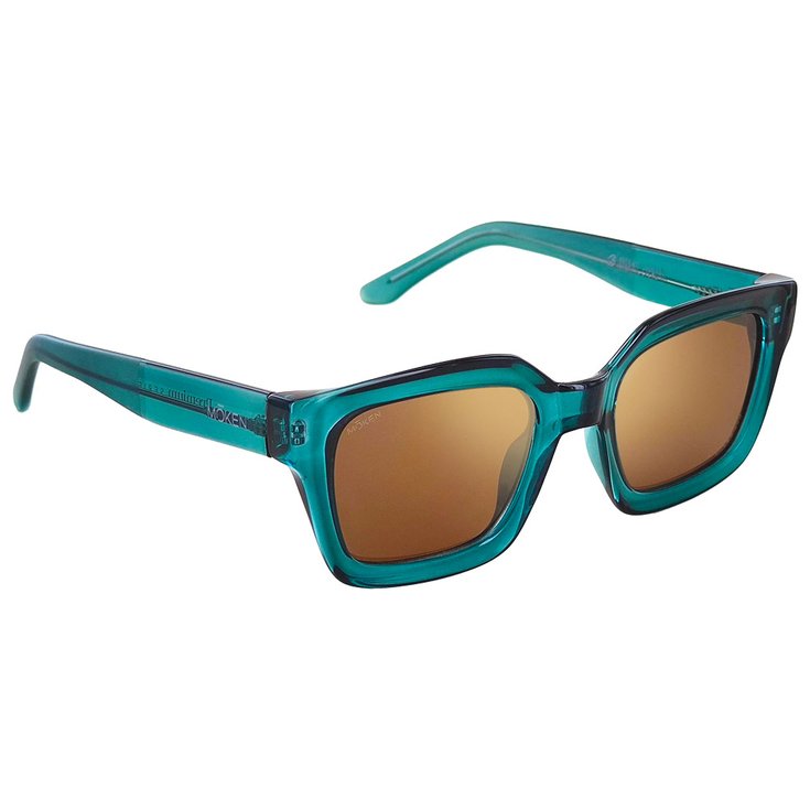 Moken Vision Lunettes de soleil Snake Aqua Brown Polarized Présentation