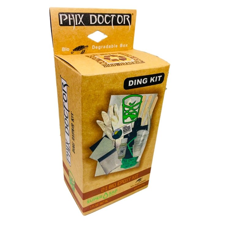 Phix Doctor Kit réparation résine Surf Sunpowered Green - Small 3Oz Présentation