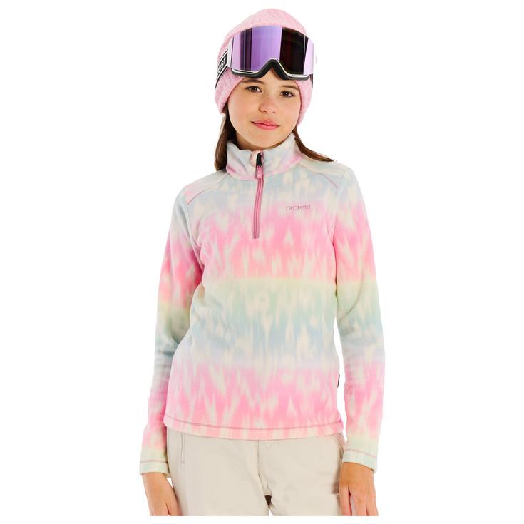 Protest Polaire PrtRemissy Junior 1/4 Zip Active Top Glacial Blue Présentation