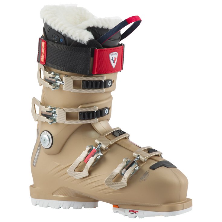 Rossignol Chaussures de Ski Pure Pro Heat Gw Metal Gold Profil