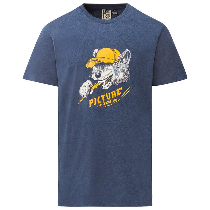 Picture Tee-shirt Ryker Dress Blues Melange Présentation