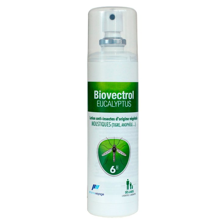 Pharmavoyage Répulsif Insectes Biovectrol Eucalyptus 75 ml Présentation