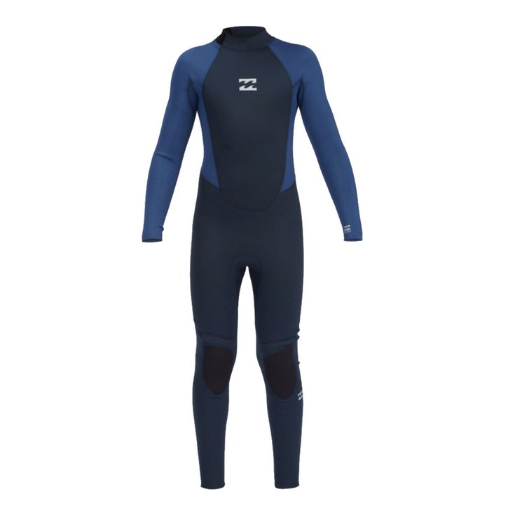Billabong Combinaison Intégrale Manches Longues Intruder 4/3 Back Zip Navy Présentation