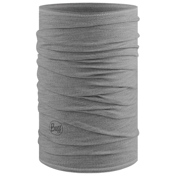 Buff Tour de cou Merino Lightweight Neckwear Solid Light Grey Présentation