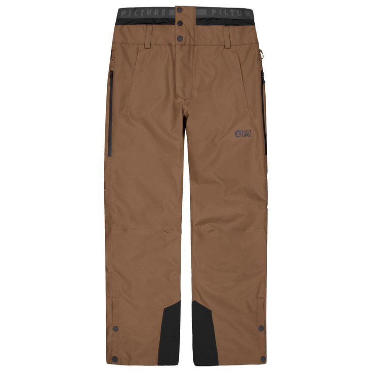 Picture Pantalon Ski Object Pant Cocoa Brown Présentation