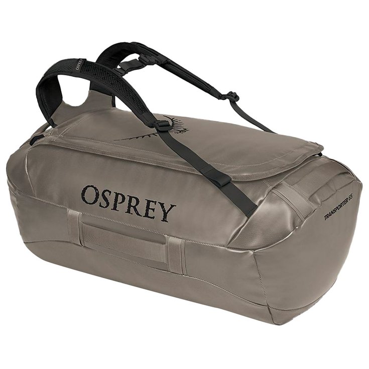 Osprey Duffel Transporter 65 Tan Concrete Présentation