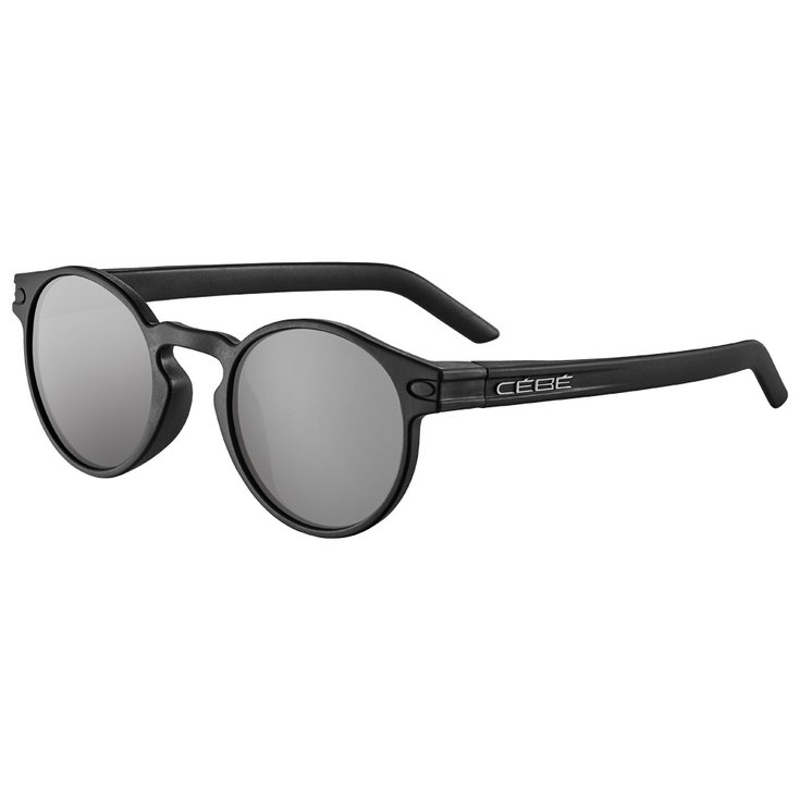 Cebe Lunettes de soleil Altai Black Matte Zone Blue Light Grey Cat.3 Présentation