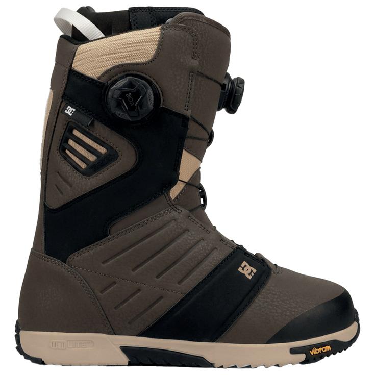 DC Boots de snowboard Judge MZ Dark Brown Présentation