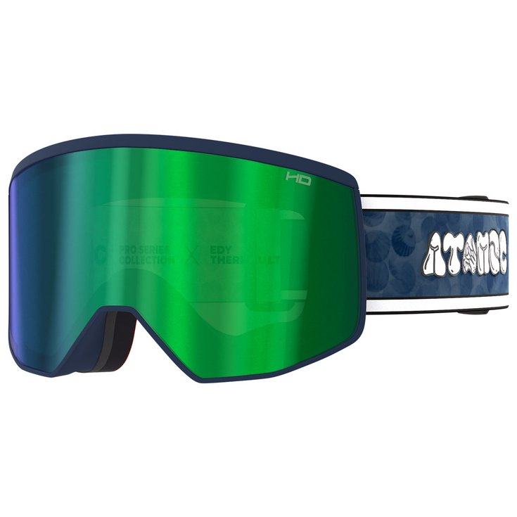 Atomic Masque de Ski Four Pro Signature Et Royal Green Hd + Yellow Blue Hd Présentation