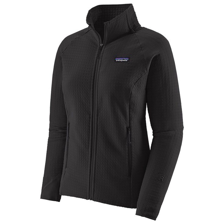 Patagonia Polaire W's R2 TechFace Jkt Black Présentation
