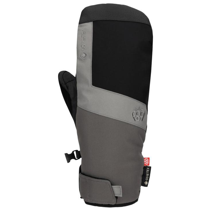 686 Moufles Gore-tex Linear Under Cuff Mitt Charcoal Présentation