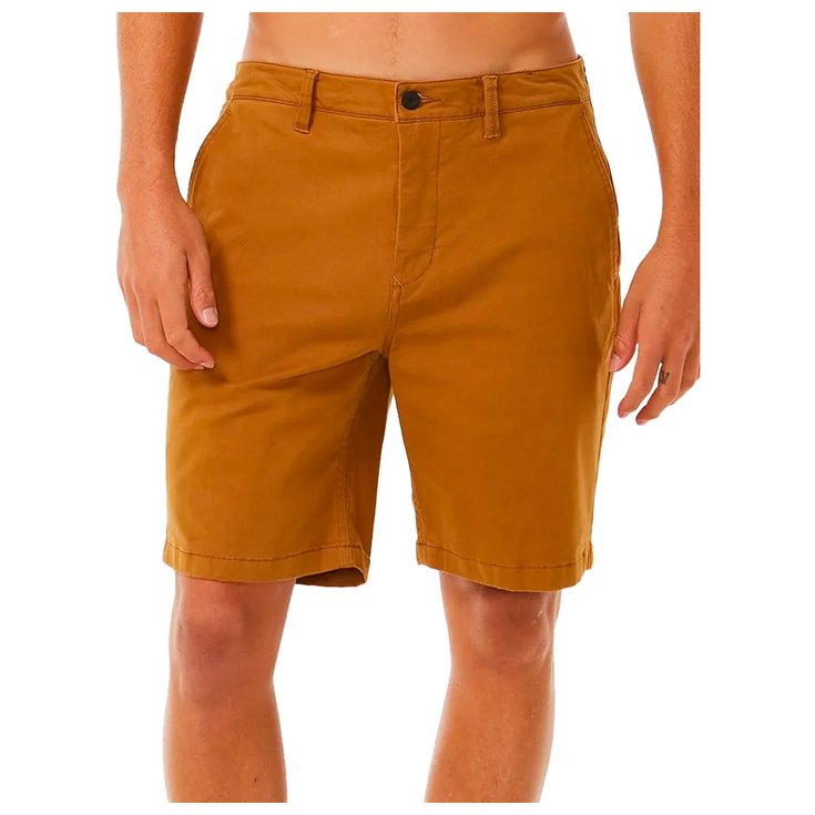 Rip Curl Short Classic Surf Chino Walkshort Gold Présentation