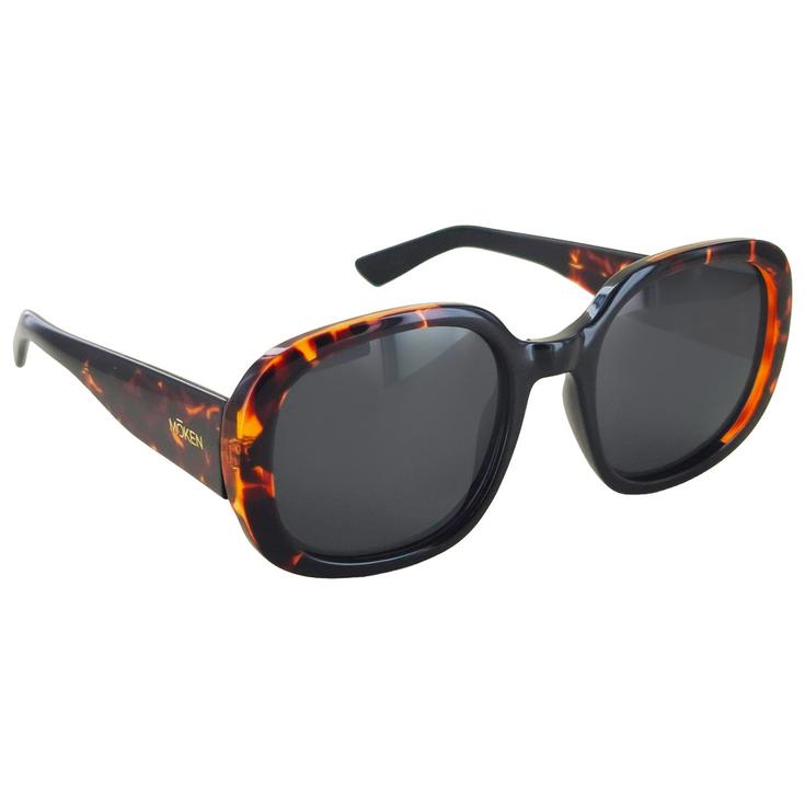 Moken Vision Lunettes de soleil April Black Tortoise Grey Cat.3 Polarized Présentation