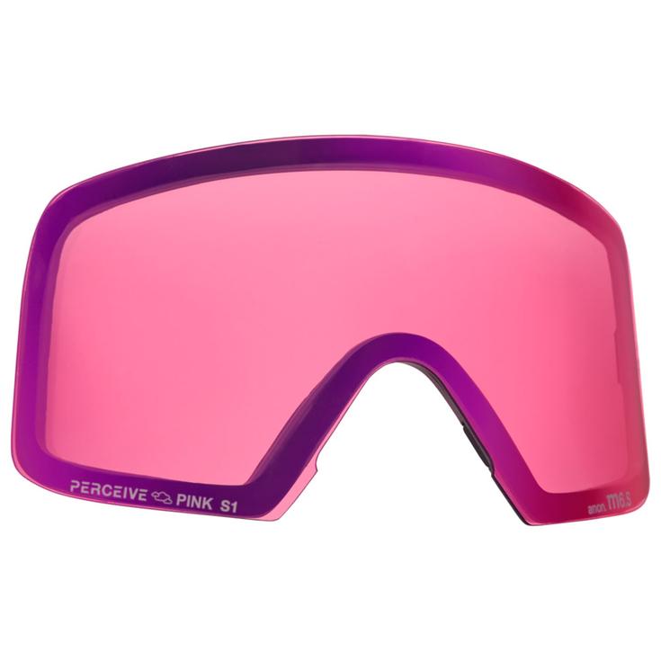 Anon Ecran de masque M6 Lens Perceive Cloudy Pink Présentation Anon Ecran de masque M6 Lens Perceive Cloudy Pink Présentation