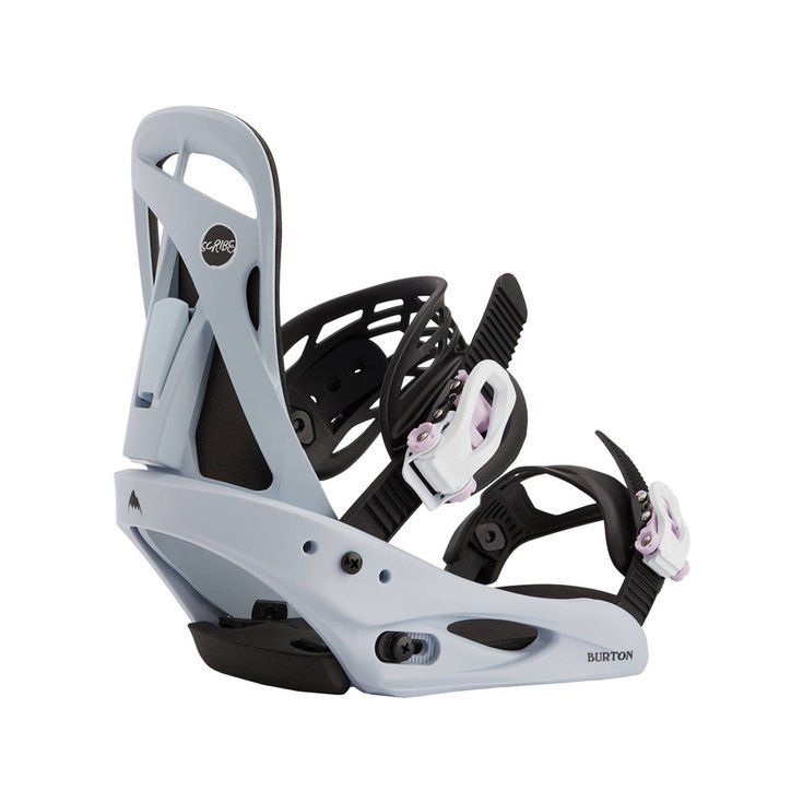 Burton Fix Snowboard Girls Scribe 2021 - Light Periwinkle Côté