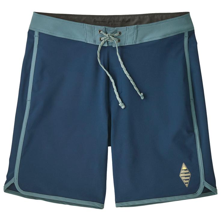 Patagonia Boardshort M's Hydropeak Side Shore Boardshort 18' Blue Sage Présentation