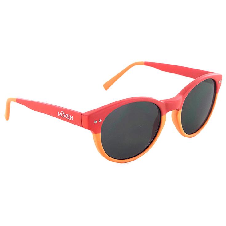 Moken Vision Lunettes de soleil Roundy Orange Grey Présentation