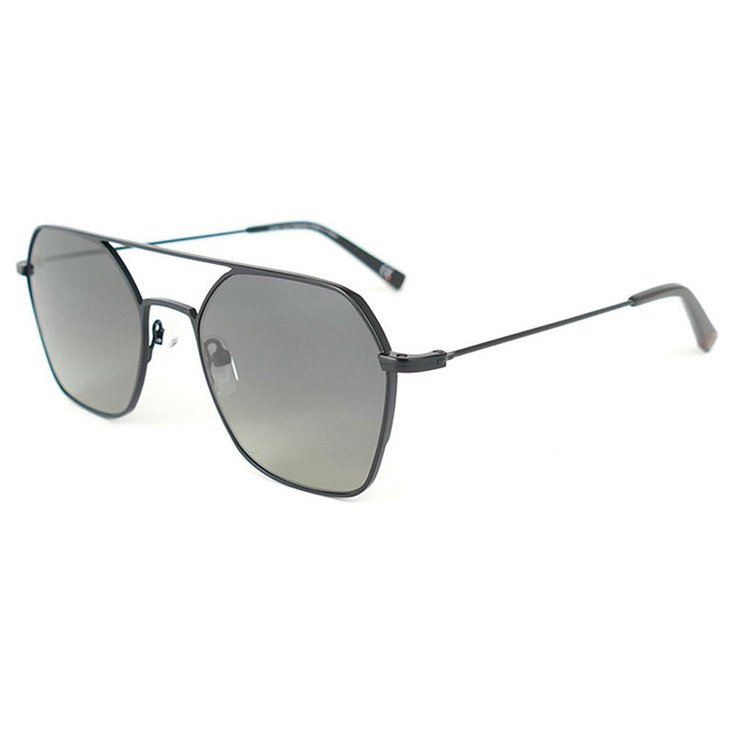 Binocle Eyewear Lunettes de soleil Lewis Black Mat Gradient Grey Polarized Présentation