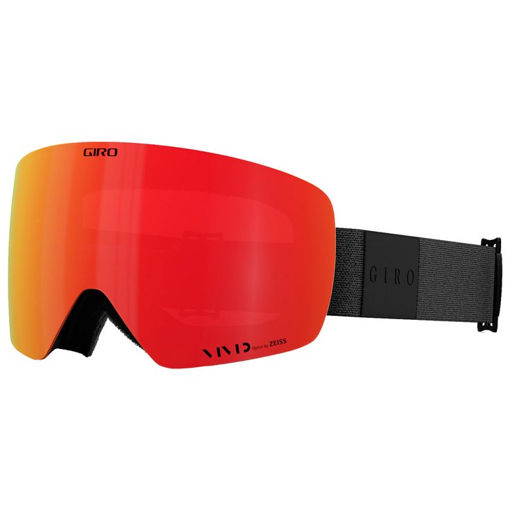 Giro Masque de Ski Contour Black Mono Vivid Ember + Vivid Infrared Présentation