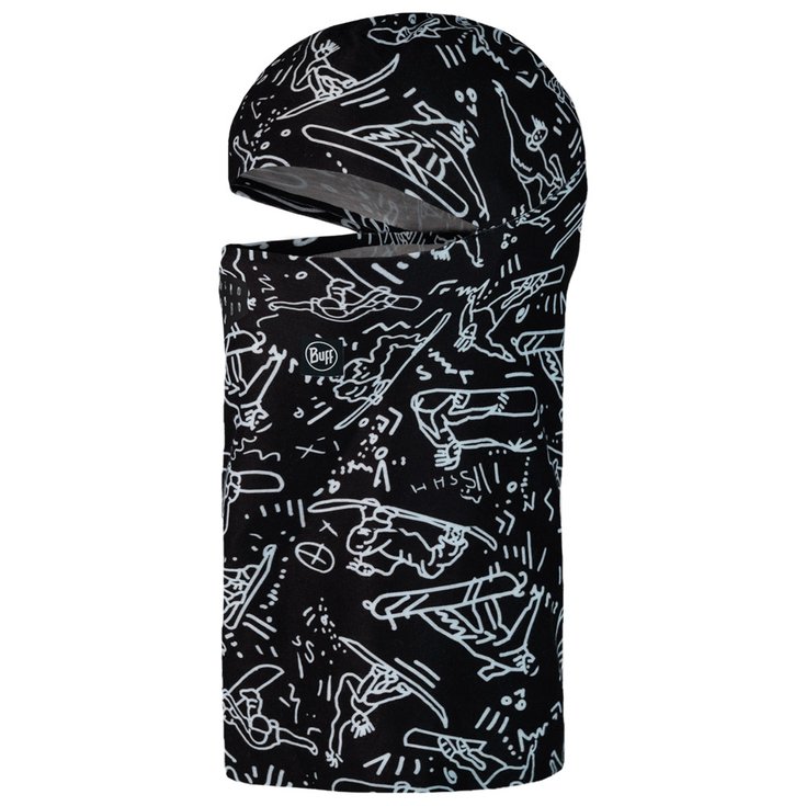 Buff Cagoule Thermonet Hinged Youth Bataclava Tivat Black Présentation