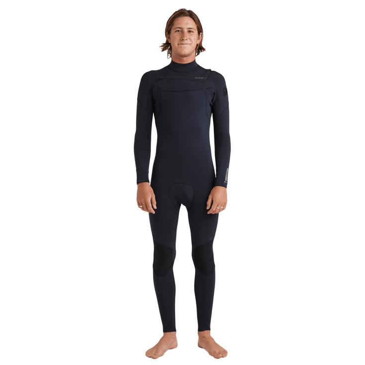 Quiksilver Combinaison Surf Everyday Sessions 5/4/3 Chest Zip Black 