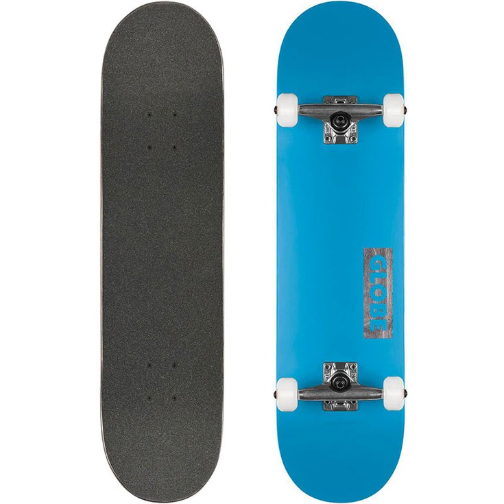 Globe Skate Skateboard Globe Goodstock - Neon Blue - 8.375" - Sans 