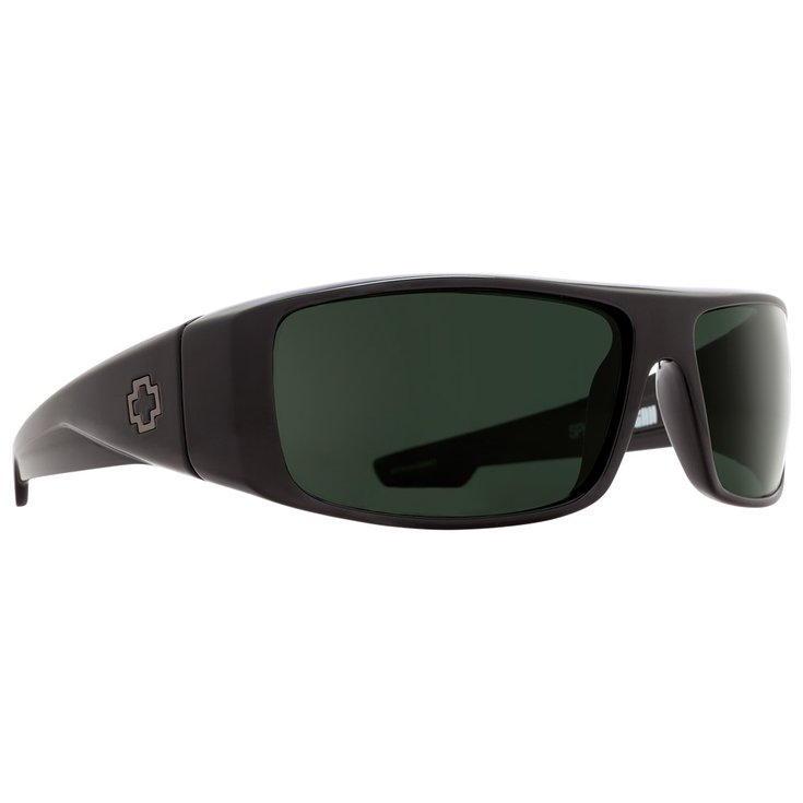Spy Lunettes de soleil Logan Black Happy Gray Green Polar Présentation