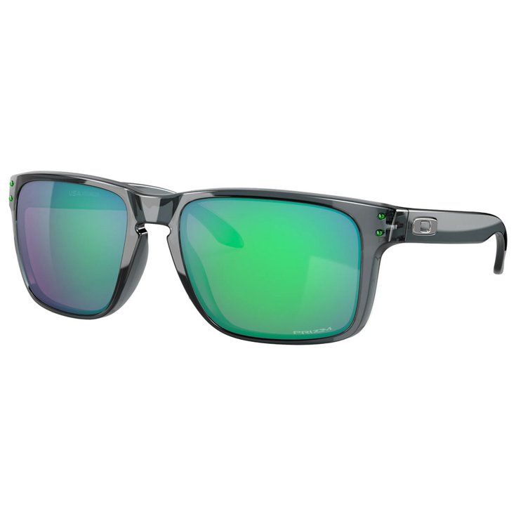 Oakley Lunettes de soleil Holbrook XL Crystal Black Prizm Jade Présentation