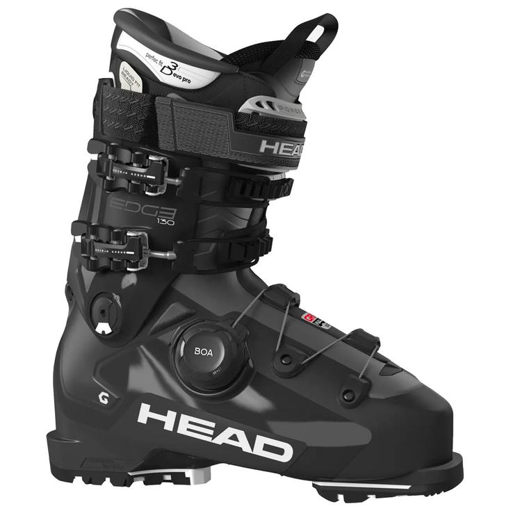 Head Chaussures de Ski Edge 130 Hv Gw Boa Black White Présentation